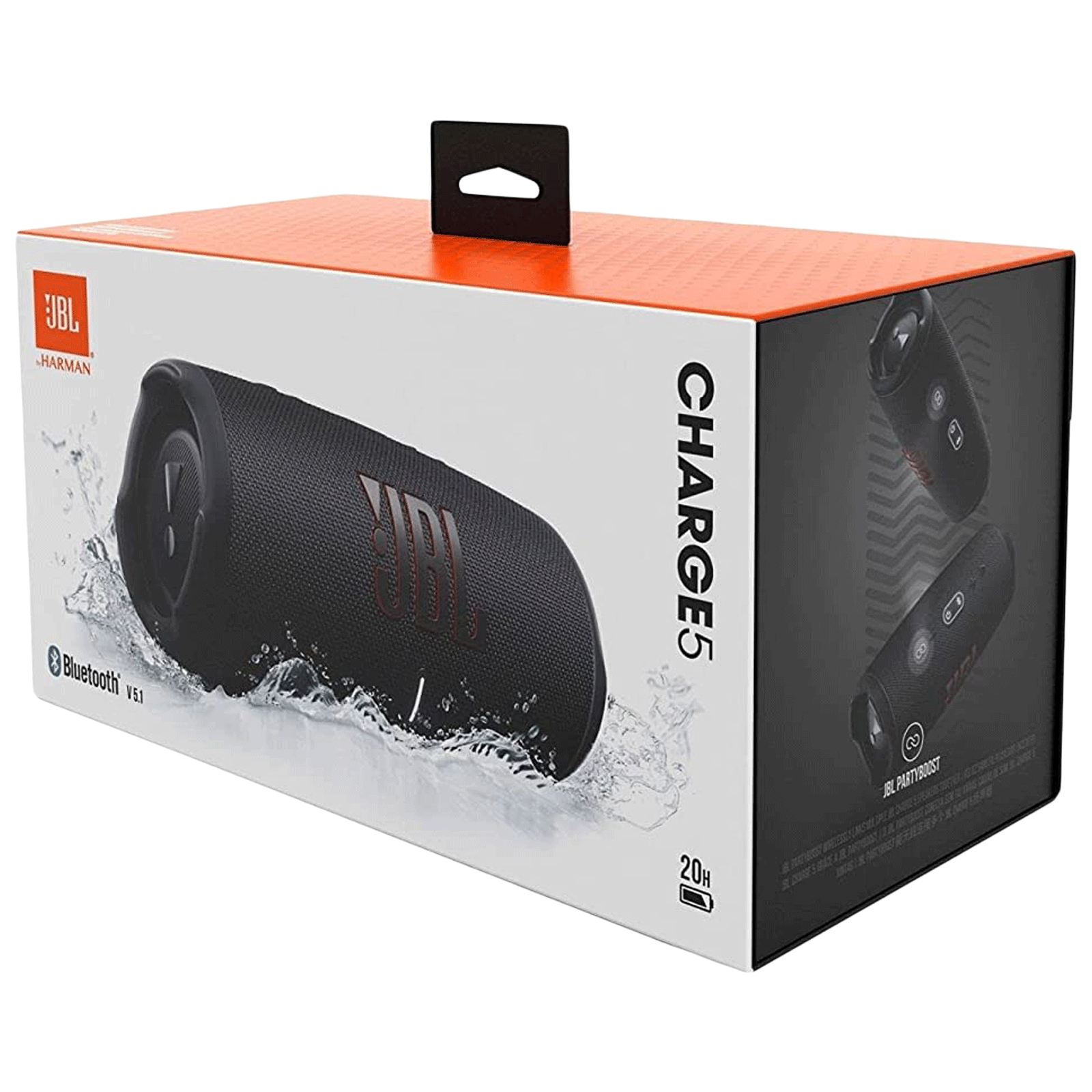 Buy JBL Charge 5 40W Portable Bluetooth Speaker IP67 Waterproof 